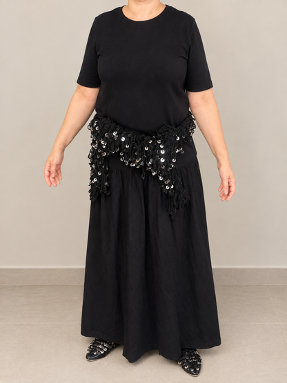 Ceinture à Sequins Élégante : Apportez une Touche Chic à Votre Style