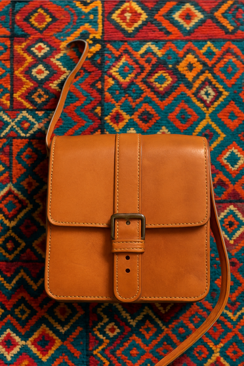 	
where does most leather come from